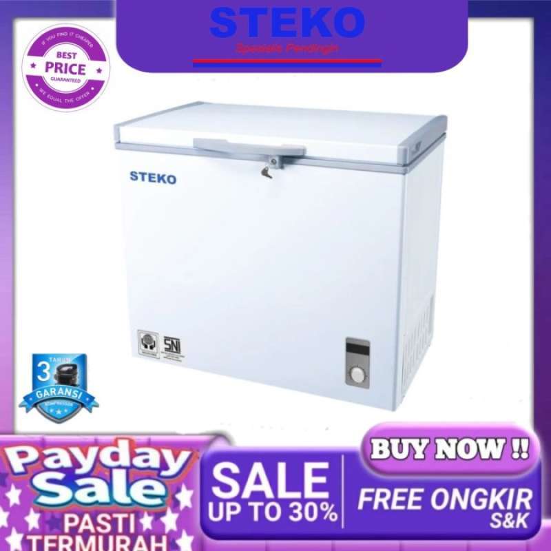Promo Steko Bf 330 Steko Bf330 Chest Freezer With Hyper Freeze 330