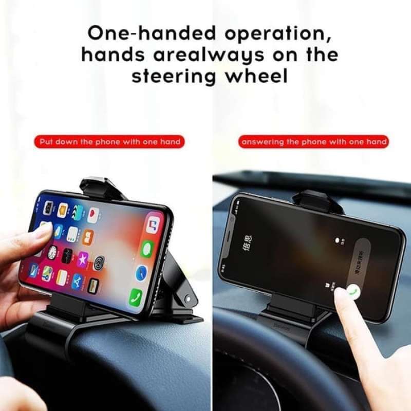 Jual BASEUS CAR HOLDER DASHBOARD MOUNT PHONE HOLDER FOR GPS WAZE GOCAR