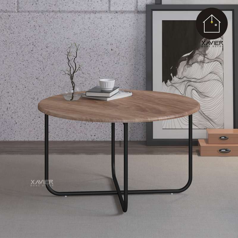 Jual Xavier Home Decor WINSTON Meja Tamu Bulat Minimalis / Coffee