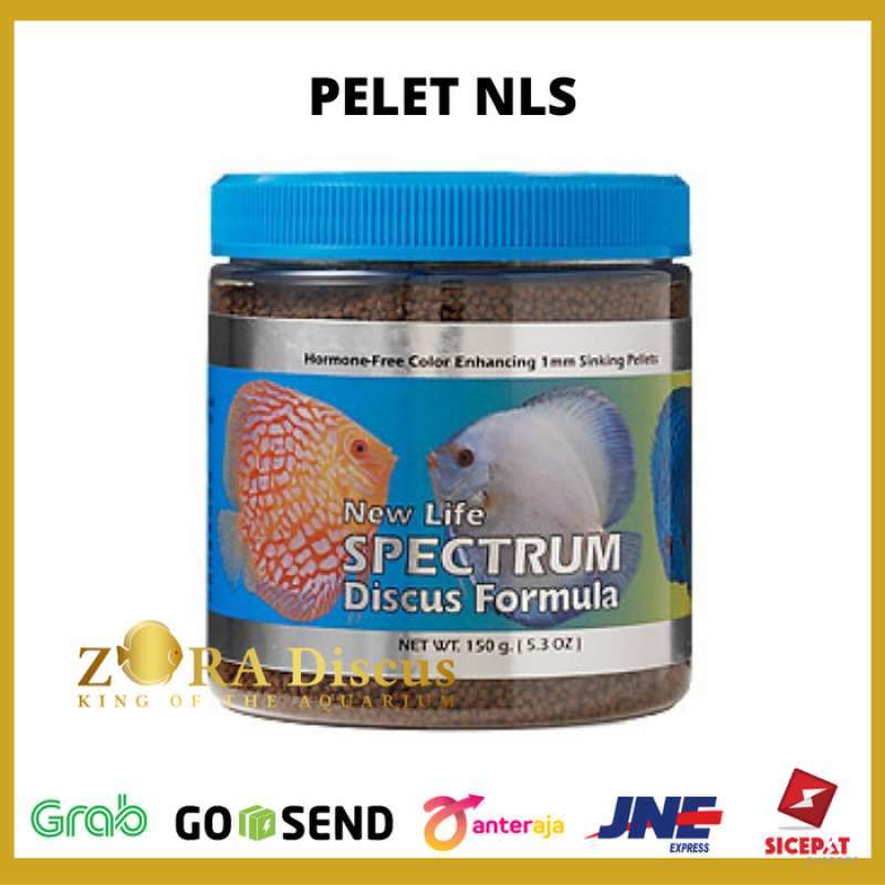 Promo PELET NEW LIFE SPECTRUM NATUROX DISCUS FORMULA 150GR PAKAN IKAN