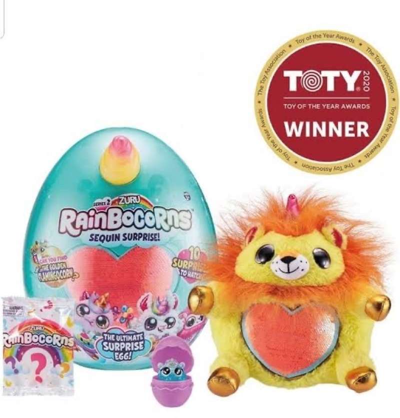 Promo ZURU RAINBOCORNS SEQUIN SURPRISE THE ULTIMATE SURPRISE EGG SERIES ...
