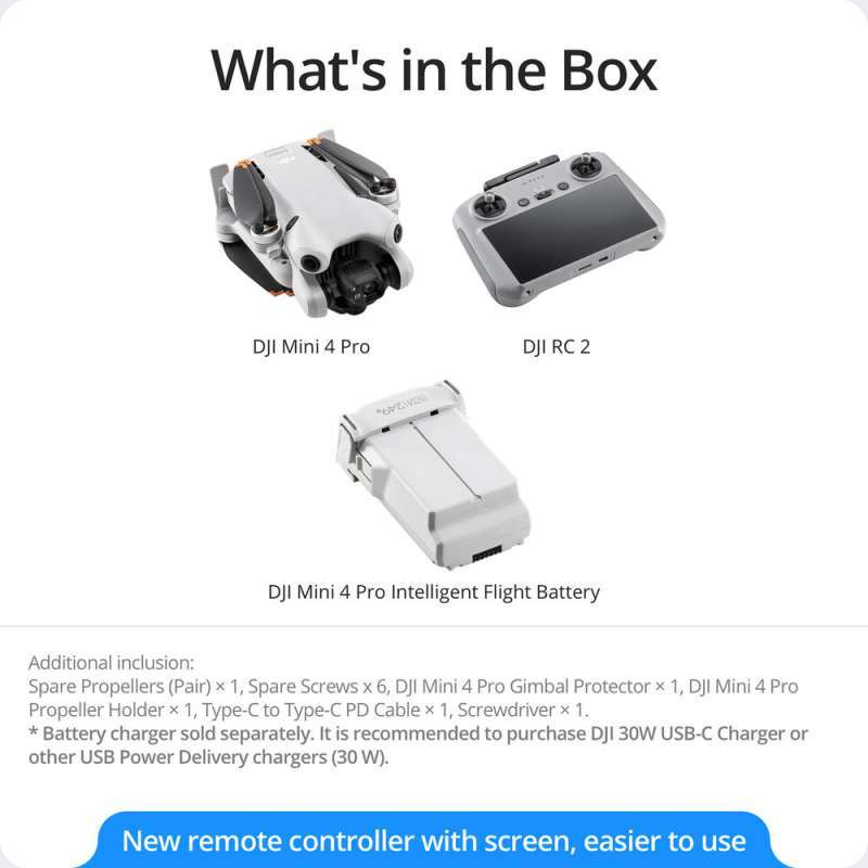 Jual Dji Mini 4 Pro Dji Rc 2 Drone Garansi Resmi Di Seller Fuji Shop Id ...