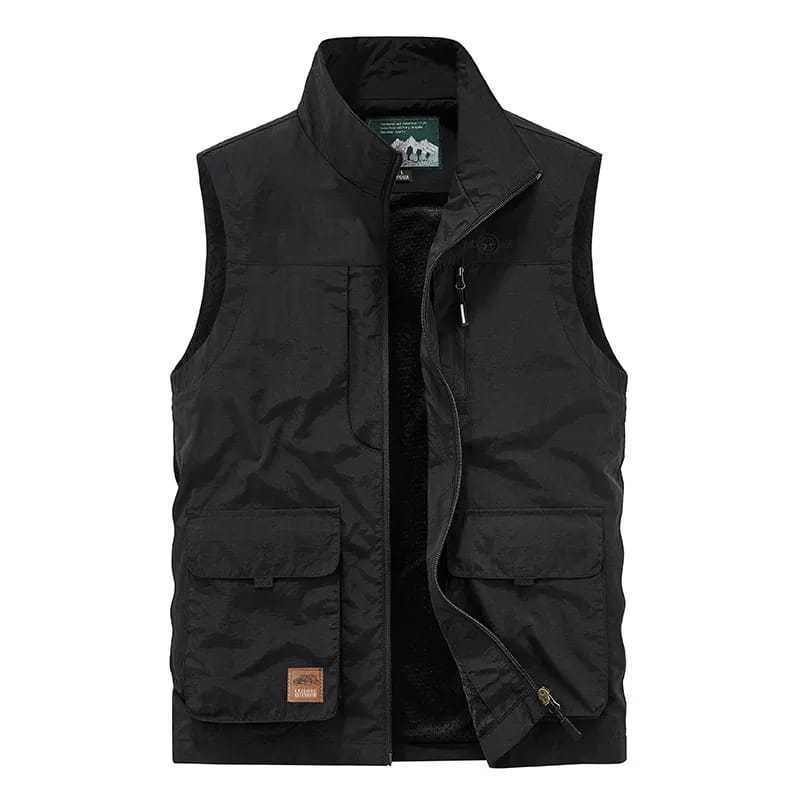 Stylish Rompi Promo Brand Fashion- Rompi Pria Casual Vest Outwear Pria Cotton Dril ...
