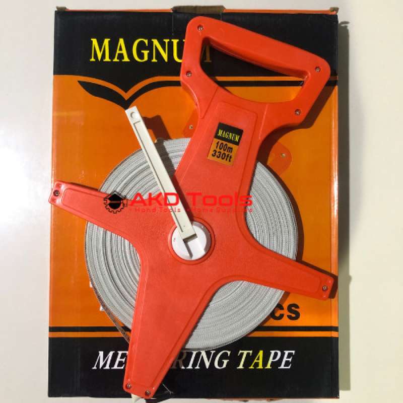 Promo Meteran Tancap 100m Magnum / 100 Meter Meteran Roll / Meteran ...