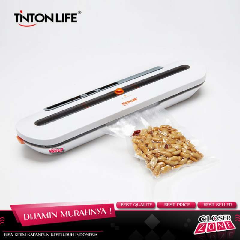 Promo Tinton Life Vacuum Sealer Packing Machine 80W - Qh-02 - Gray ...