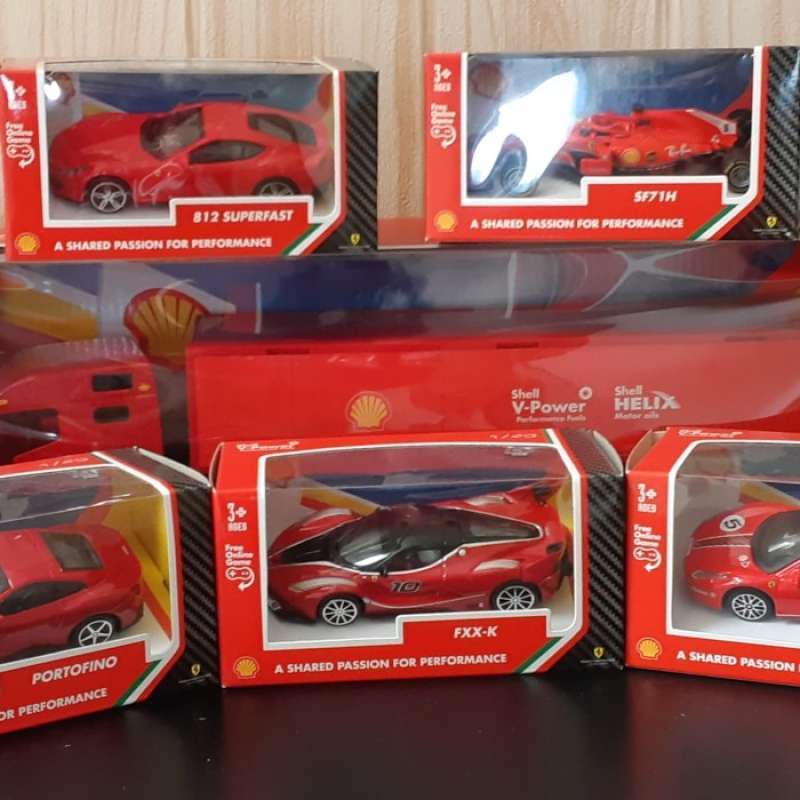 Promo DIECAST FERRARI RACE PLAY SHELL V POWER LUTOFIA Diskon 50