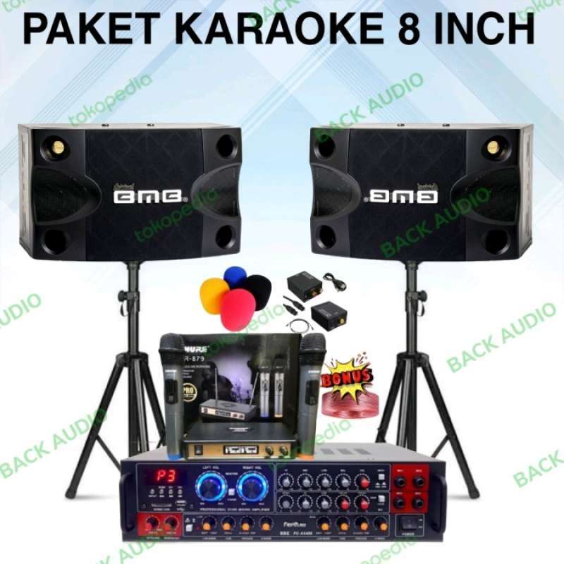 Promo PAKET SOUND SYSTEM BMB AUDIO CAFE DAN RESTO PAKET TOP KARAOKE