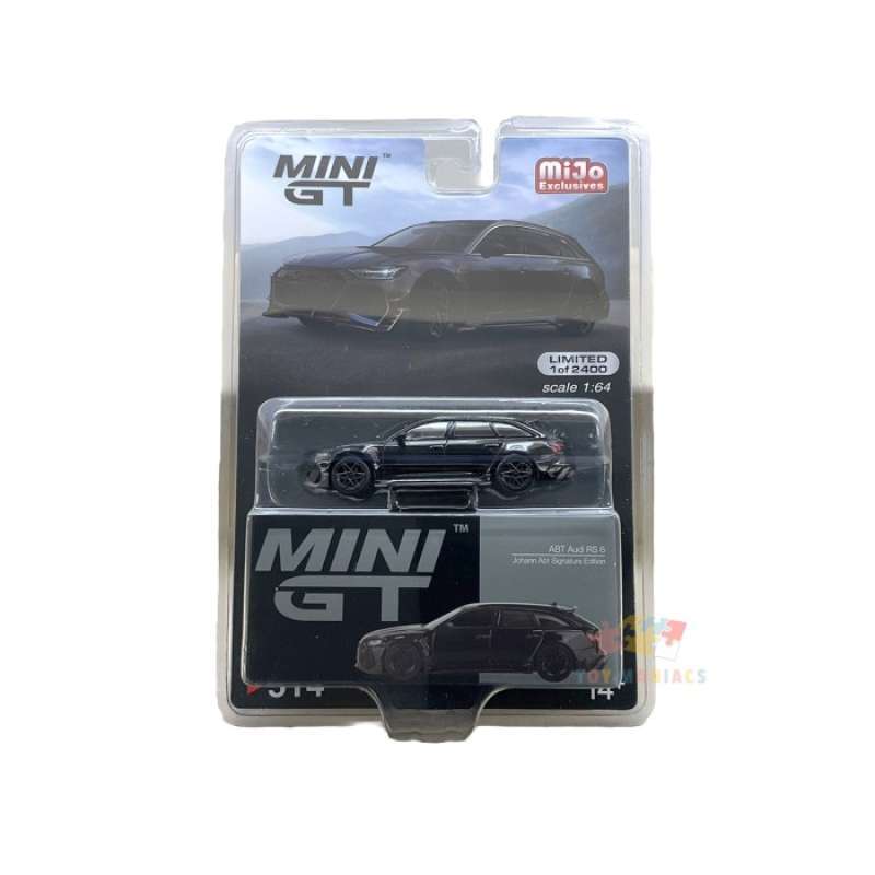Mini GT 1/64 - Audi RS6 ABT 'Johann Abt Signature Édition' N°514 - Modèle Réduit Neuf - Collection
