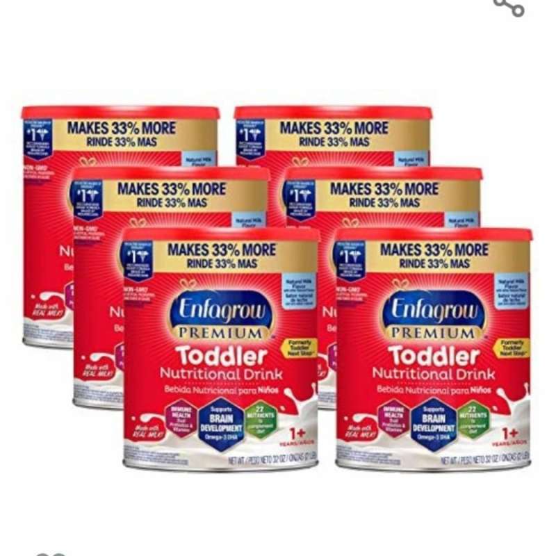 cans,Enfagrow PREMIUM Toddler,Natural Milk Can, 32 Oz