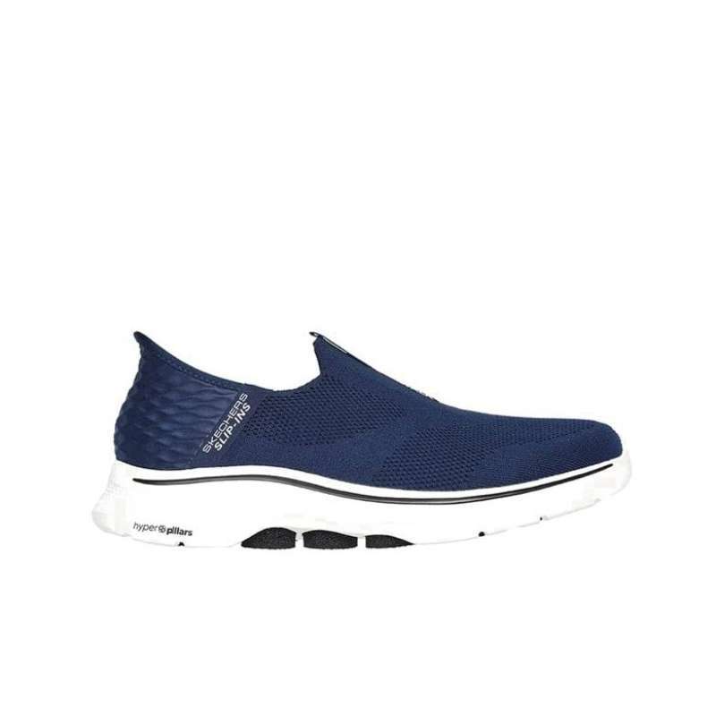 SKECHERS GO WALK SLIP-INS MEN'S SLIP ON SHOES NAVY