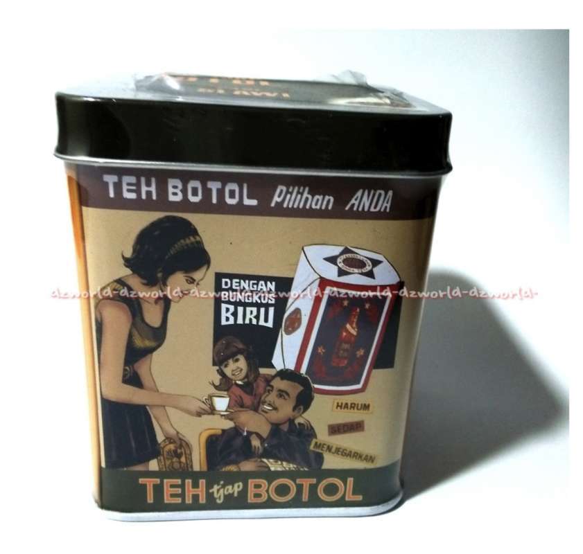 Jual Teh Tjap Botol 40gr Teh Cap Botol Teh Botol Kaleng Vintage 40 gr