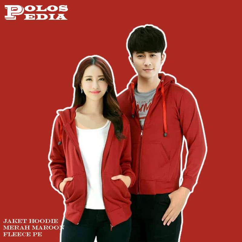 Promo Merah Maroon Cotton Fleece Pe Jaket Hoodie Zipper Polos Pria Dan Wanita Unisex Diskon 5 Di Seller Polos Pedia Petukangan Utara Kota Jakarta Selatan Blibli