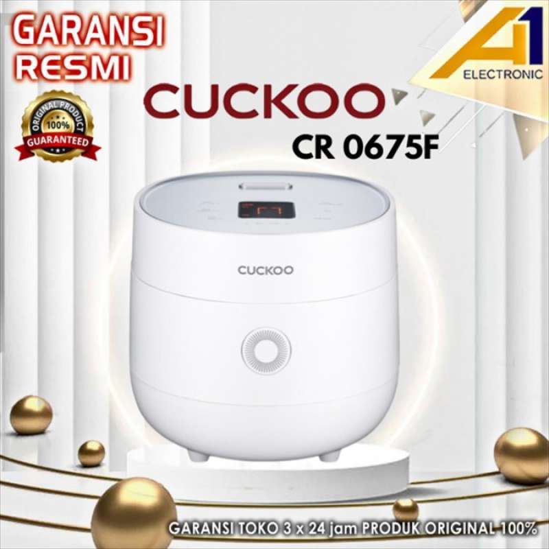Promo Rice Cooker Cuckoo Cr 0675f / Cr0675f Digital 1 Liter No. 1 In