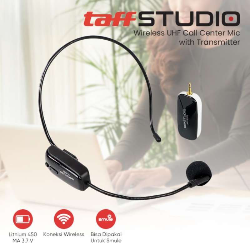 Transmitter headset outlet