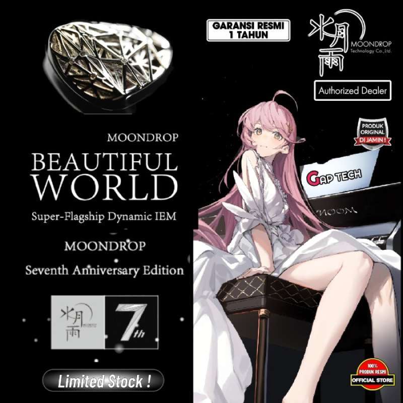 Promo Moondrop Beautiful World 7 Anniversary Edition Flagship Dynamic