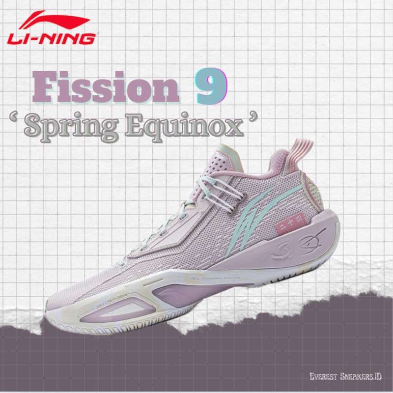 Promo Sepatu Basket Li-ning Wade Fission 9 'springequinox' Abpu003-6 ...