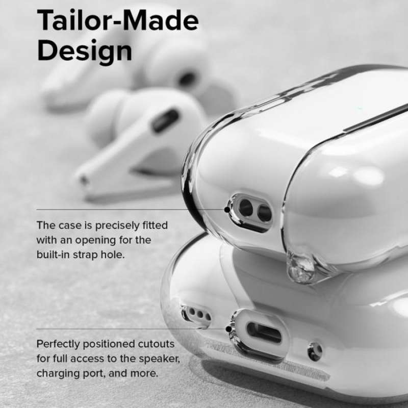 Ringke Airpods Pro 2nd Case Ringke Hinge (PC) - Clear EC675S1RS