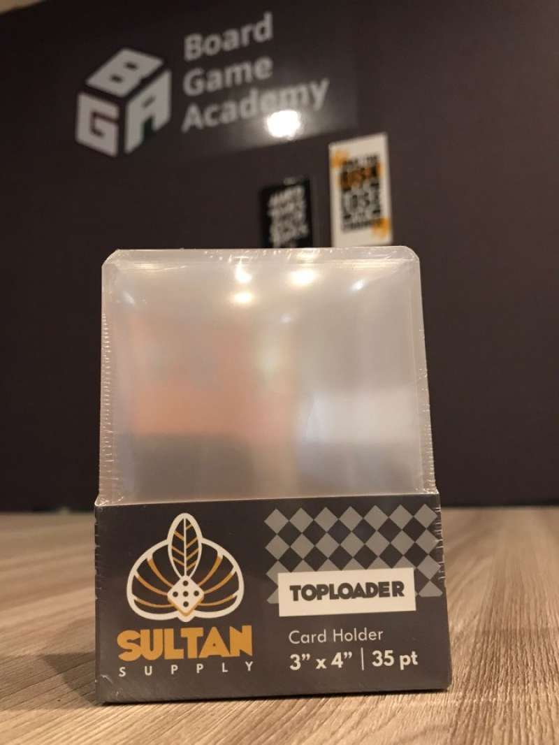 TCGUARD Toploader verzamelkaartenalbum voor 112 Toploaders, 4 vakken van 7 x 10 cm, met stijve Toploader-kaartenhoezen, voor TCG, MTG-kaarten, verzamelkaartenalbum (oranje