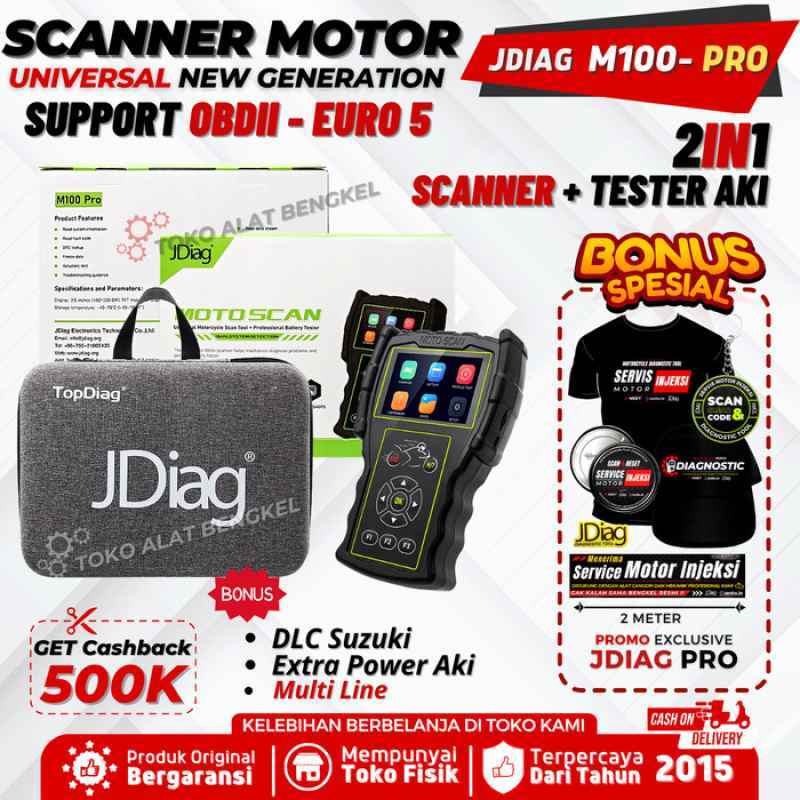 Scanner Injection Motor Promo Scanner Motor Jdiag Universal Diagnostik Scan Tool Motor Injeksi ...