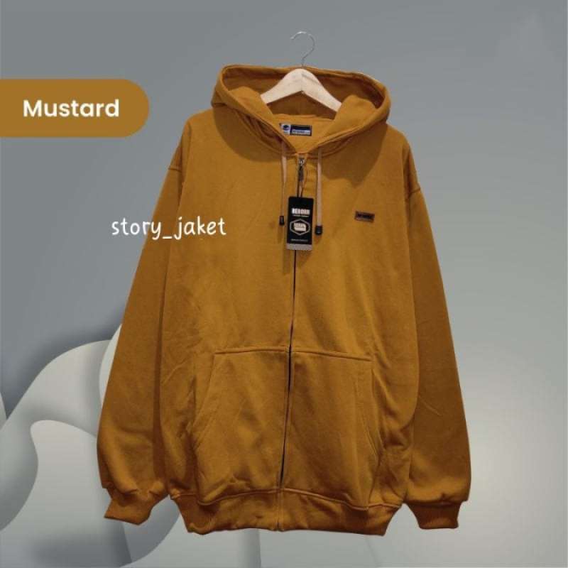 Promo Jaket Hoodie Zipper Polos Premium Pria Wanita Mustard Xl Diskon 29 Di Seller Summerz store Linggajaya Kota Tasikmalaya Blibli