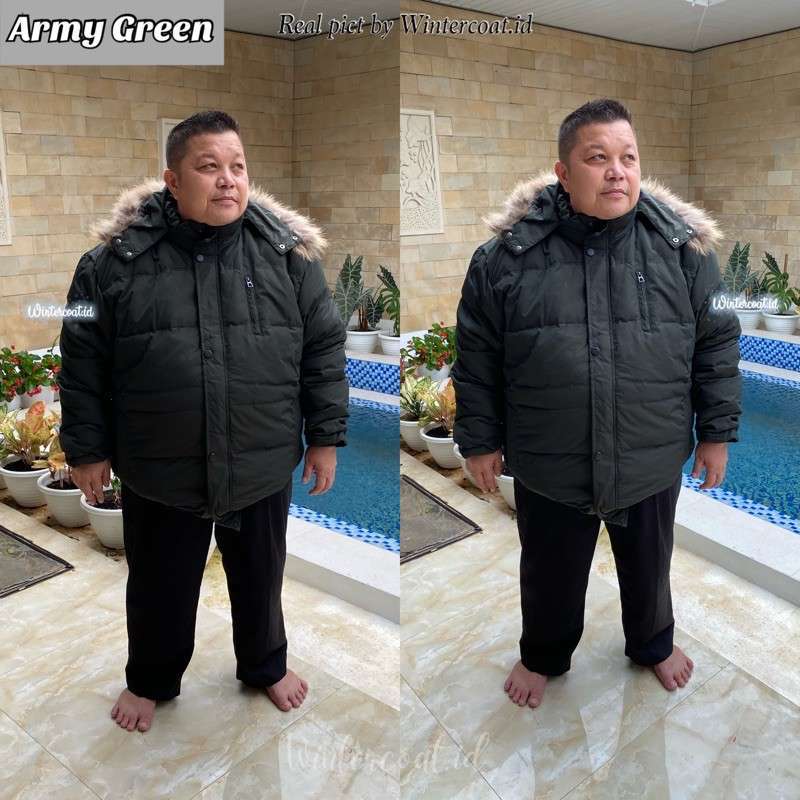 Promo Crewger Coat Big Size Pria Winter Jaket Jumbo Cowok Import Gunung Hangat Plus Size Besar Jacket Jimmy 10xl Army Green Diskon 32 Di Seller Crewger Id Pademangan Timur Kota