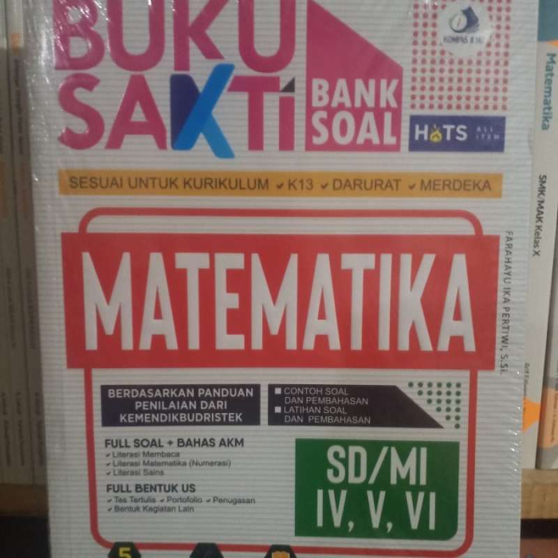 Promo ori bank soal matematika sd mi kelas 4 5 6 k13 diskon 26 di