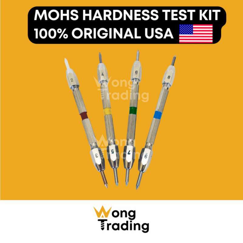 Promo Mohs Hardness Test Kit For Industrial Use Diskon 23% Di Seller ...