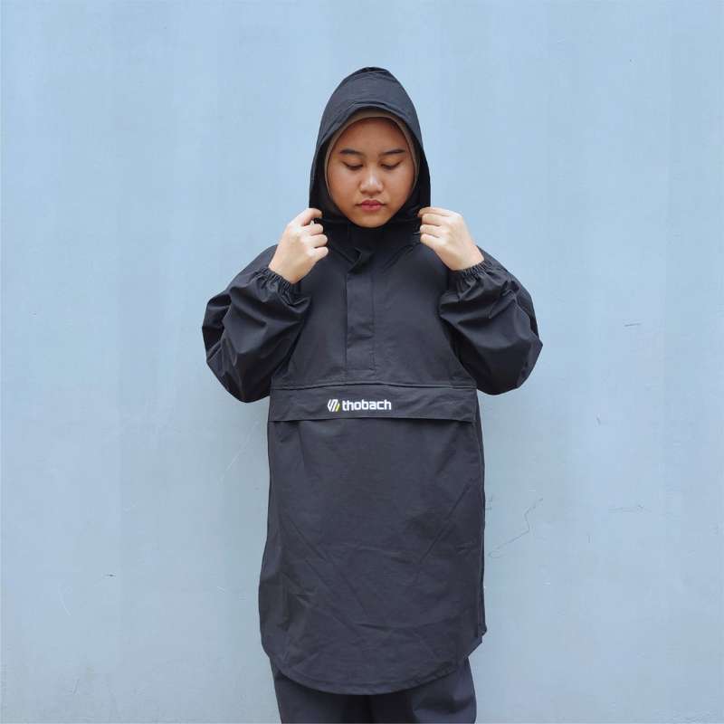 Jual Thobach-jas Hujan Anti Tembus Kangguru - Black Di Seller Thobach Shop  Official Store - Cilame, Kab. Bandung Barat | Blibli