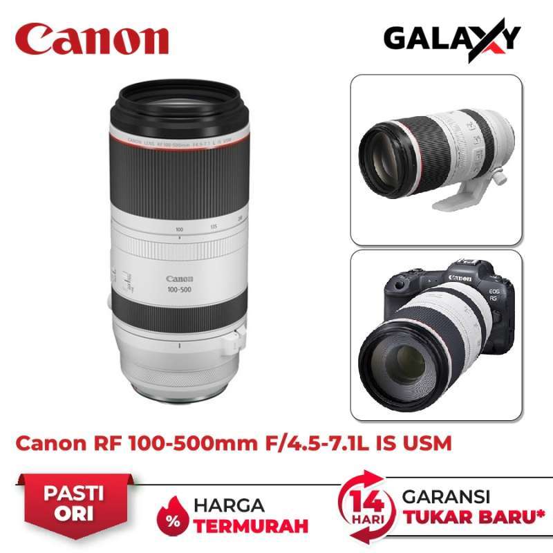 Promo Canon Rf 100-500mm Is Usm Garansi Resmi Diskon