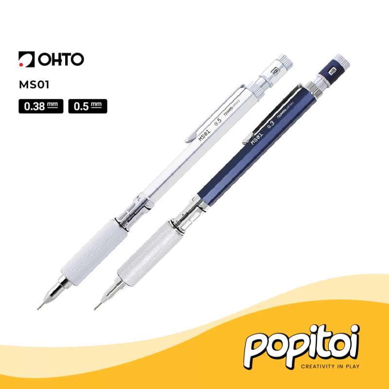 OHTO MS01 mechanisch potlood | 0,5 mm | zwart