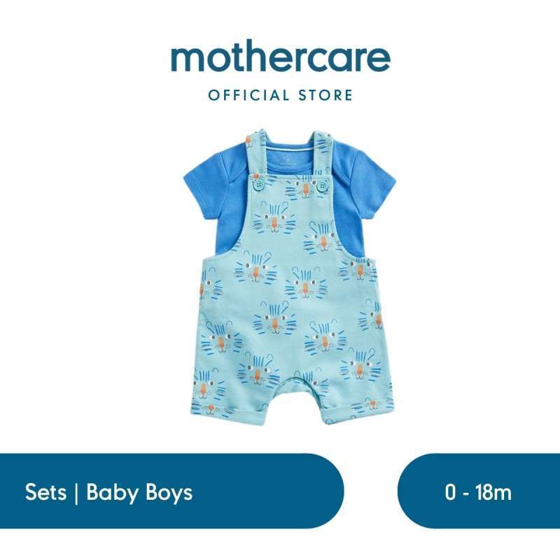 Jual Mothercare Tiger Bibshorts And Bodysuit Set Set Baju Bayi