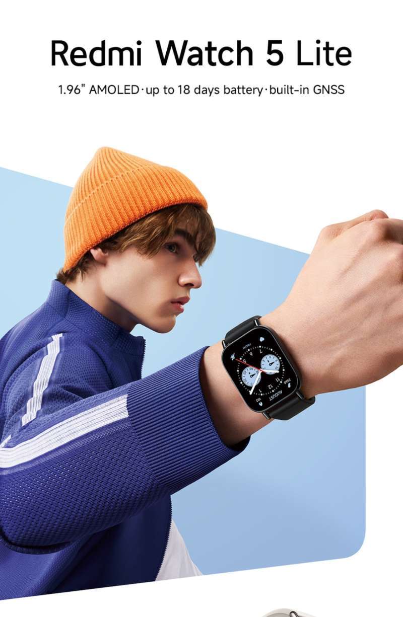 Xiaomi Redmi Watch Lite AMOLED 5ATM Built-in GNSS AOD BT Call  Garansi Resmi