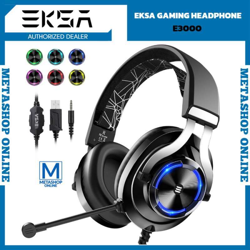 Jual Eksa E3000 Gaming Headphone Headset Gamer Noise Cancelling