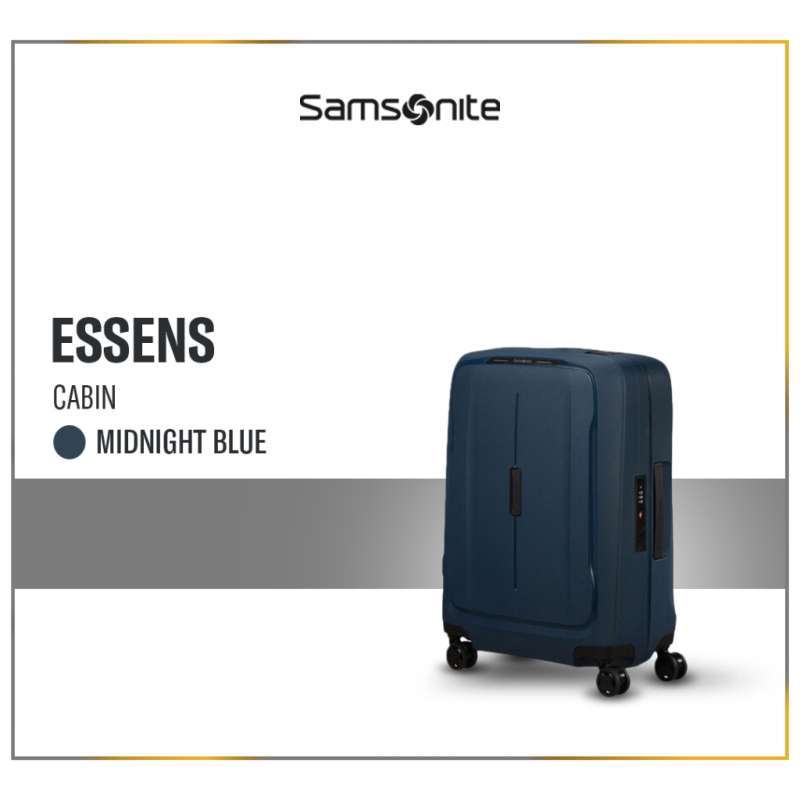 Samsonite Koper Hardcase Essens Spinner Cabin 20 Inch Midnight Blue