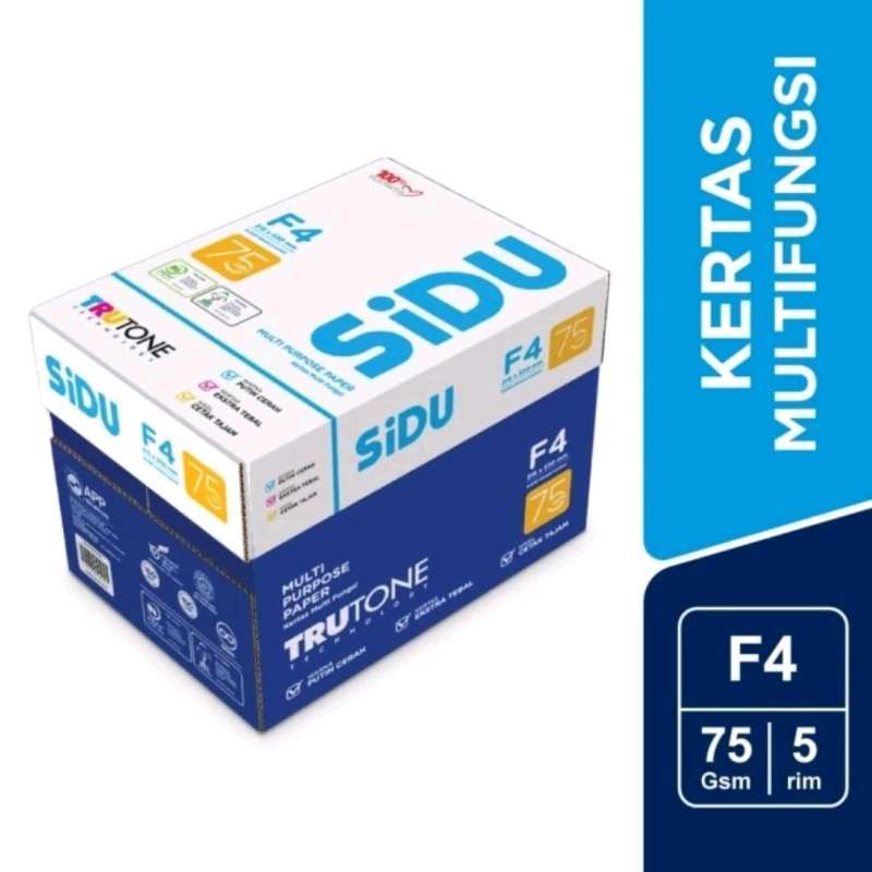 F4 5 Rim Jual Sinar Dunia Sidu F4 75gsm Kertas Hvs Fotocopy 1 Box (5 Rim) Di ...