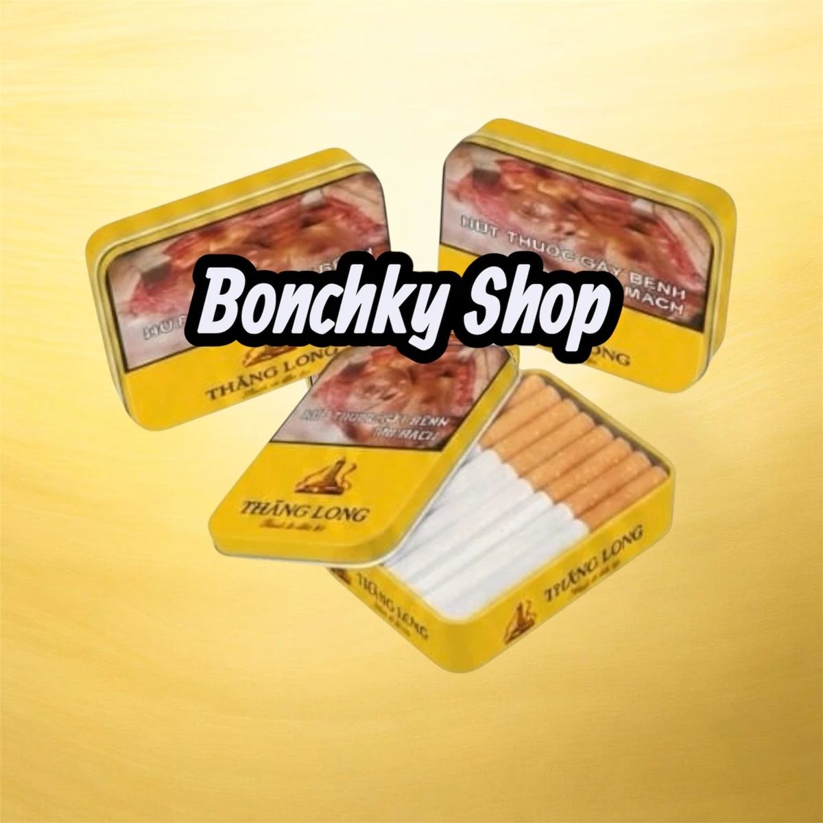 Jual Tempat Rokok Bahan Kaleng Motif Thang Long Kapasitas 1 Slop Di ...