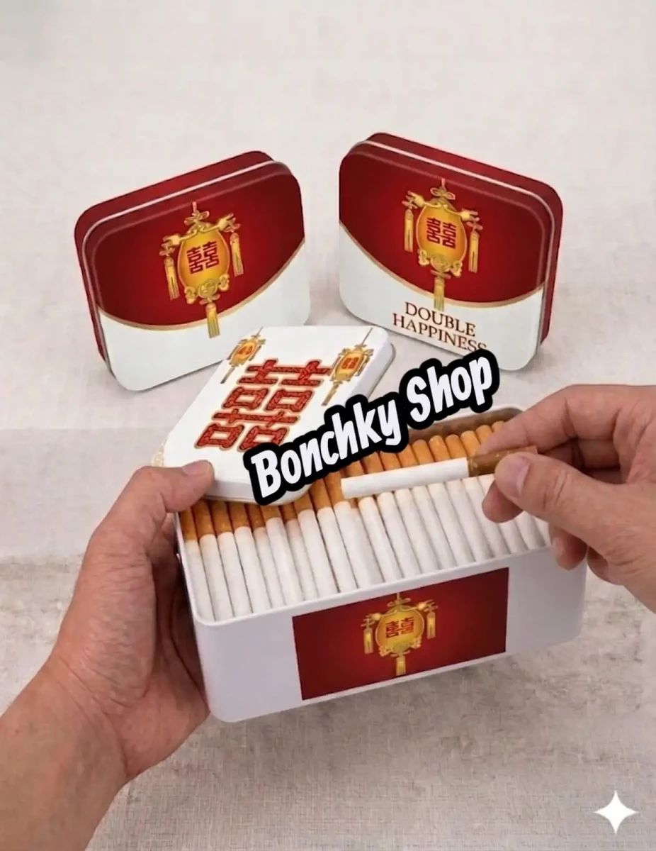 Jual Tempat Rokok Bahan Kaleng Motif Thang Long Kapasitas 1 Slop Di ...