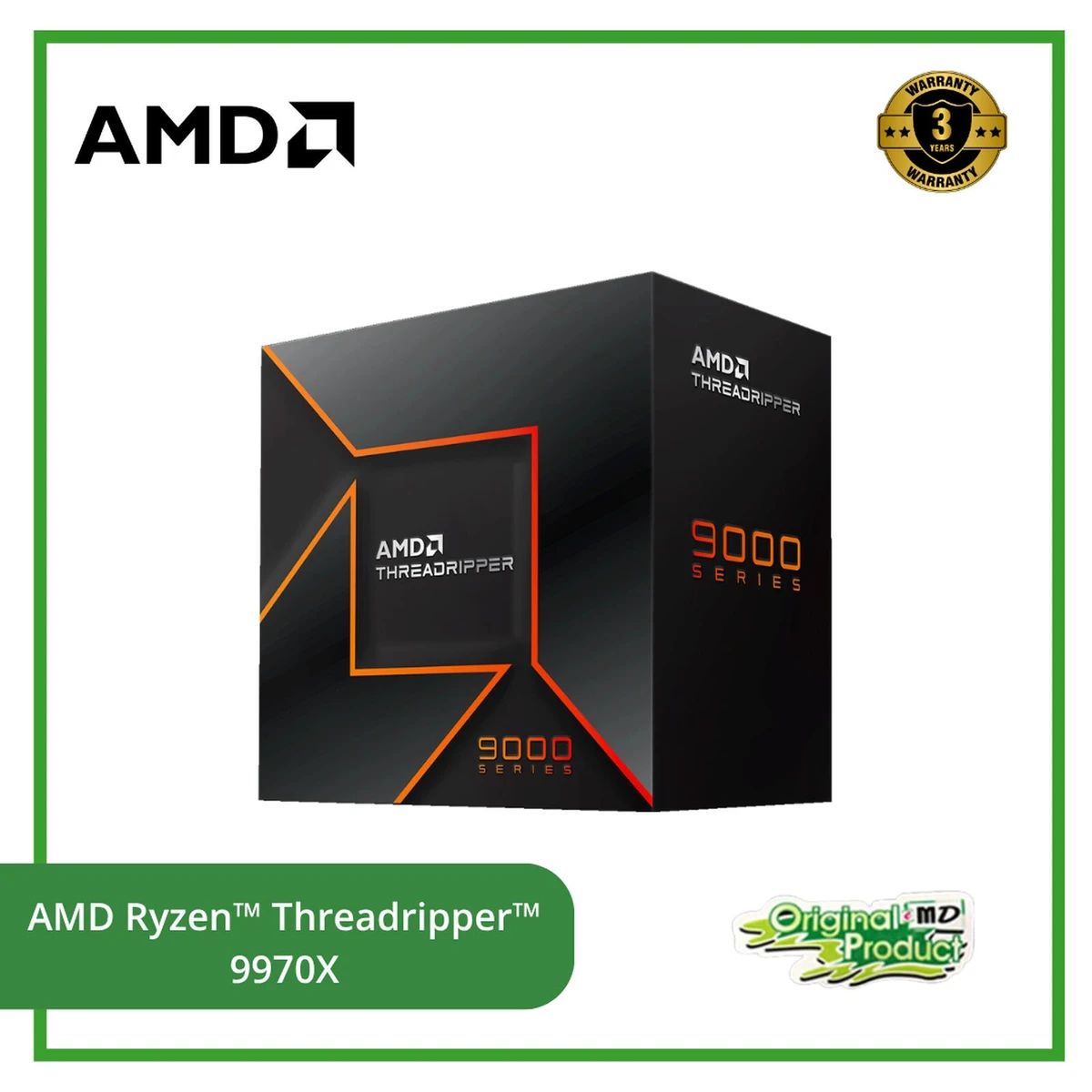 Jual Amd Ryzen Threadripper 9970x | 32cores 64threads Str5 Processor Di ...