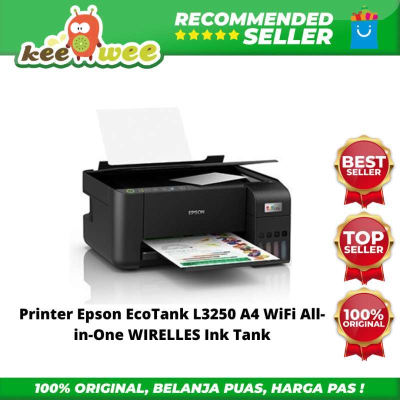 Jual Printer Epson Ecotank L3250 A4 Wifi All-in-one Wirelles Ink Tank