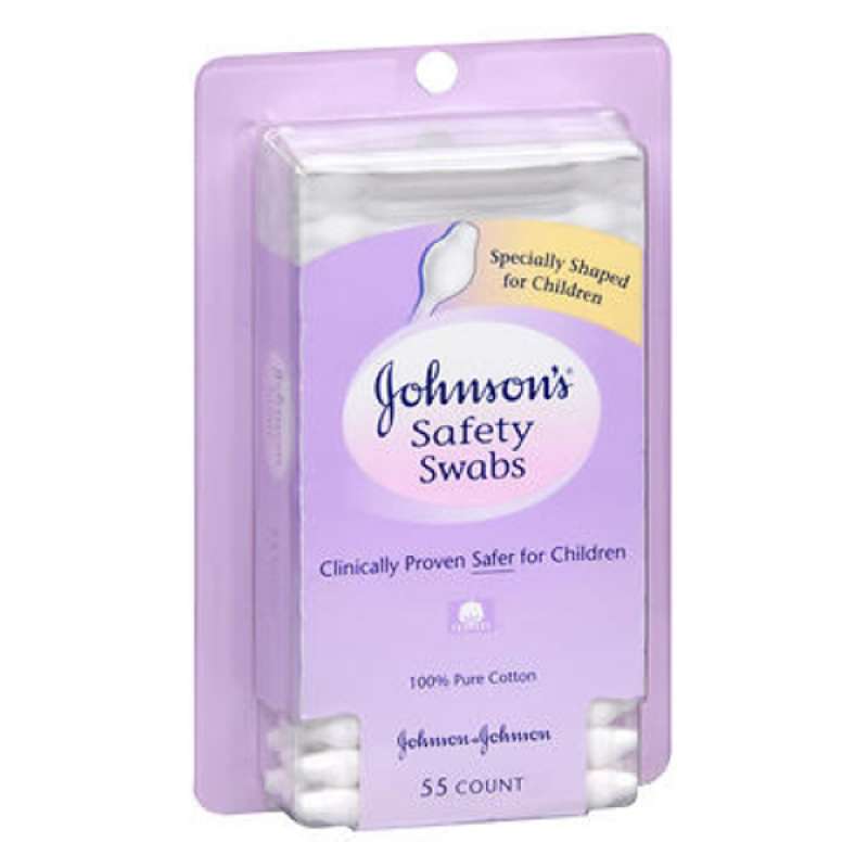Promo Johnson & Johnson Johnsons Safety Swabs, 55 each Diskon 20 di