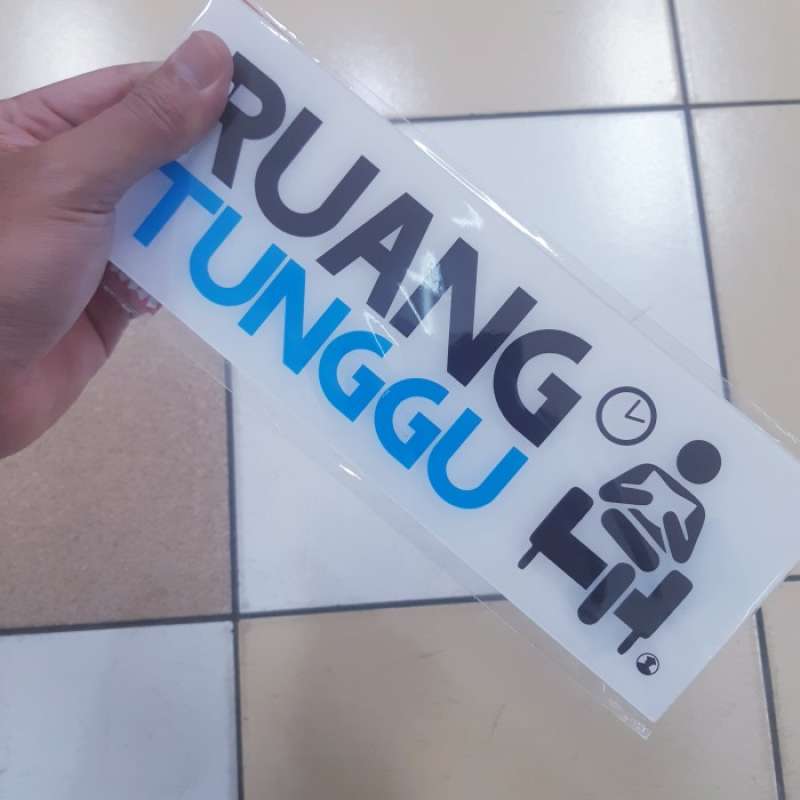 Promo Papan arklilik tulisan ruang tunggu - Multivariasi Multicolor