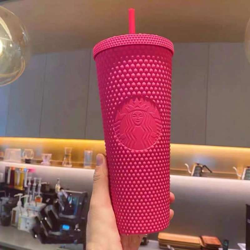 Promo Starbucks Tumbler Diamond Durian Duren Studded Matte Diskon 23