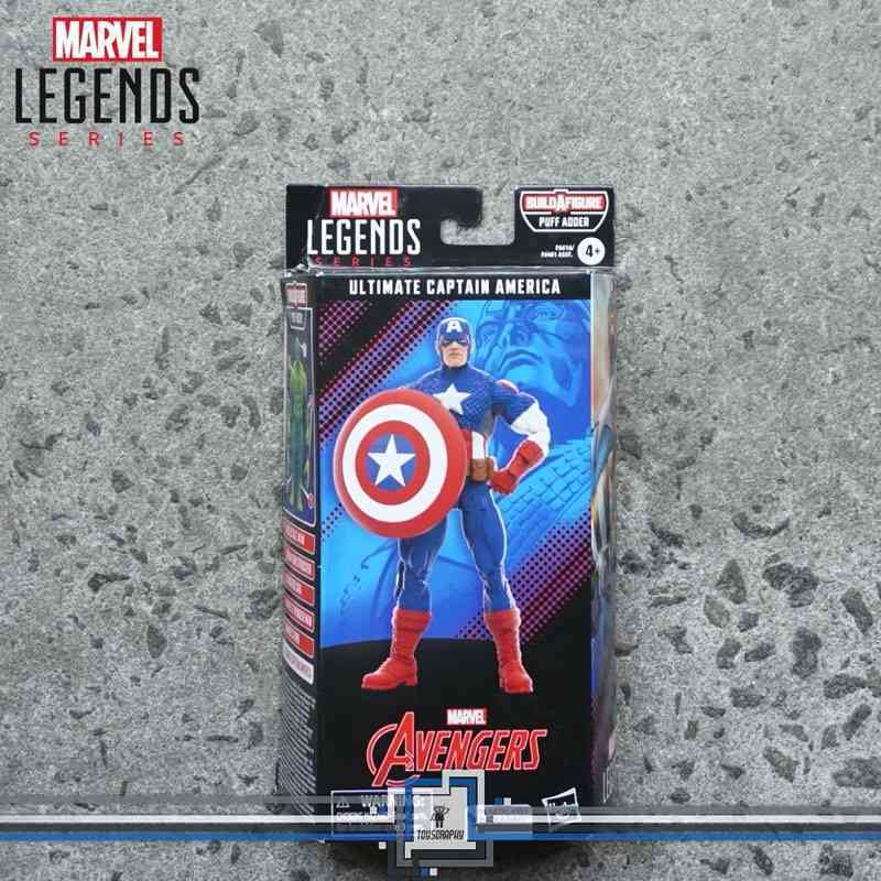 HASBRO - MARVEL LEGENDS MARVEL CL. CAPT , MARVEL LEGENDS - MARVEL CLASSIC - CAPTAIN AMERICA ULTIMATE - ACTION FIGURE 15CM