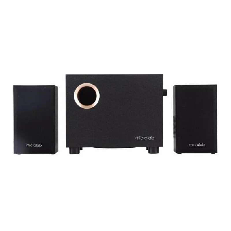 Jual Active Speaker Microlab M105R 2.1 Bisa Bluetooth pakai Adapter di