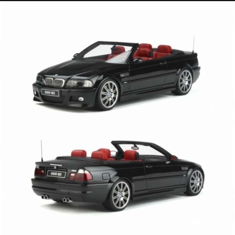 Promo 1/18 OTTO BMW M3 E46 CONVERTIBLE DIECAST MINIATUR NOT MINICHAMPS