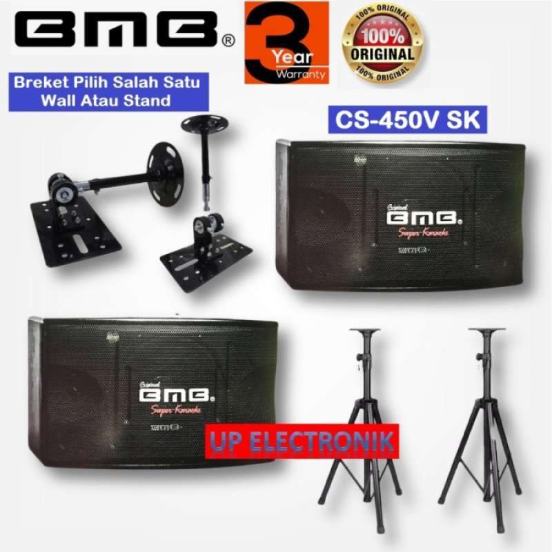 BMB CS 450V SK Speaker Pasif 10 Inch Super Karaoke Plus Breket