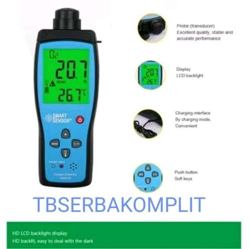 Promo Alat Ukur Kadar Oksigen Di Udara Smart Sensor Ar8100 Handheld ...