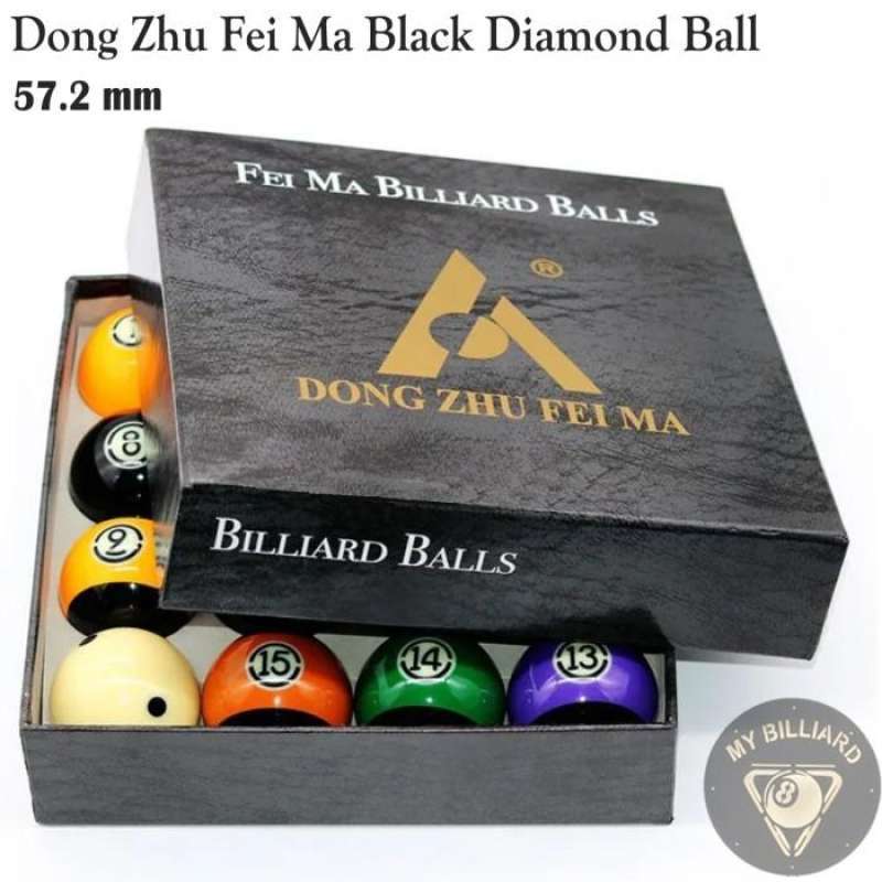 DongzhuFeima Pool Balls Black （Shopee Indonesia | Situs