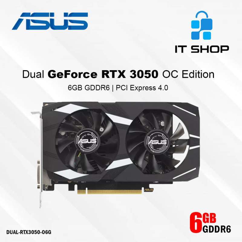 ASUS Dual NVIDIA GeForce RTX 3050 V2 OC Edition: scheda grafica potente