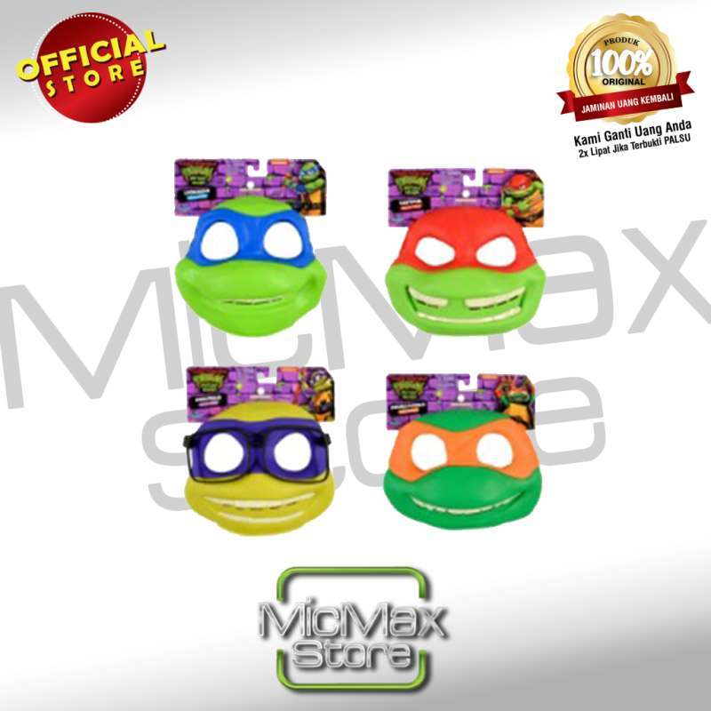 Masque De Jeu De Rôle Michelangelo Teenage Mutant Ninja Turtles Mutant Mayhem - Masque Officiel